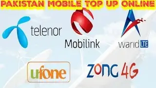 Pakistan Mobile Top Up Online