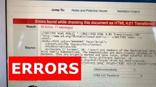 HTML Errors