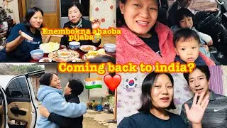 Finally we decided to come to India 🇮🇳.chatlamdaigi Enembokna nungsina pijaba henjang😭❤️❤️❤️❤️