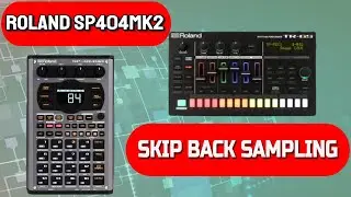 Roland SP-404 MK2 Sample Beat Making With TR-6s Skipback Sampling