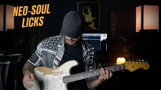 Smooth R&B Progression w/ Easy Neo-Soul Licks & Transitions [TABS]