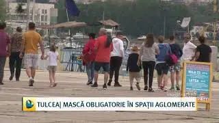 Tulcea | mască obligatorie în spații aglomerate