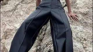 Широкие брюки с чем сочетать