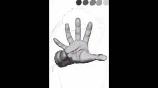 Ipad Pro Timelapse drawing of a female