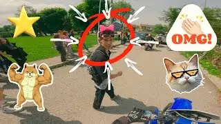 YZ 125 LAST DAY OF SCHOOL [UN GATTO MI CHIEDE LA FOTO AI PIEDI] 4K60FPS