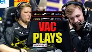 WHEN CS:GO PROS MAKE SUSPICIOUS GAME SENSE PLAYS! (VAC MOMENTS IN 2023)