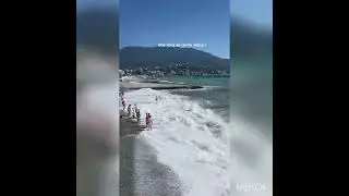 Шторм на Черном море небольшой -Лайфхак от тети Сони