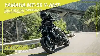 Essai Yamaha MT 09 Y AMT, la boite auto qui m'a rendu accro