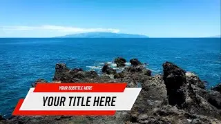 FREE TEMPLATE Lower Third Green Screen