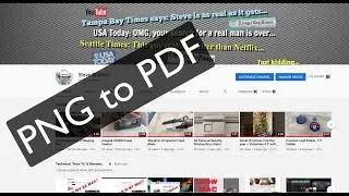PNG to PDF on a Mac