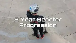 2 Year Scooter Progression!!! #progression