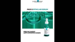Con Effaclar Serum de La Roche-Posay se obtiene hasta 90% menos de líneas finas en mujeres 👨🏻‍⚕️