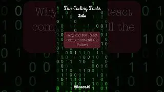 ReactJS coding fun joke #coding #reactjs #reactjsforbeginners