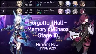 MOC 10 (1.3) ft. Jingliu/Kafka Hypercarry (3* Clear) | Honkai: Star Rail