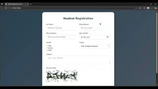 CAPTCHA INTEGRATION USING DJANGO