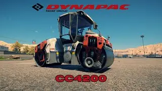 Construction Simulator NEW Dynapac CC4200
