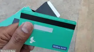Fi money Debit Card Unboxing | Federal Bank Atm card Unboxing