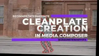 Editors! Create a Cleanplate with No Plug-ins in Avid Media Composer