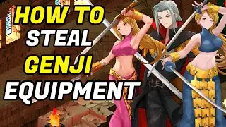 Final Fantasy Tactics How to Steal Genji Equipment