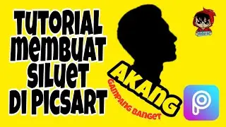 Tutorial bikin siluet dengan PicsArt ternyata mudah bgt 😊😊 #tutorial#piscart#siluet