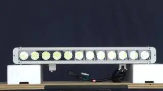 LEDP10W-120E High Intensity LED Light Bar - 12, 10-Watt LEDs - 10320 Lumens - 9-46 VDC