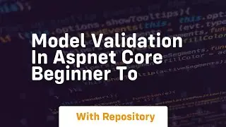 model validation in aspnet core beginner to