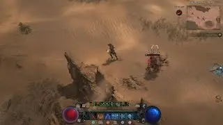 Diablo IV PS5 PvP vs lvl 100 Barb