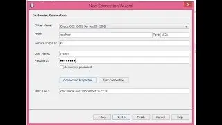 How to connect Oracle to netbeans