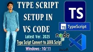 How to Install TypeScript Run in Visual Studio Code On Windows 11 Latest 2025