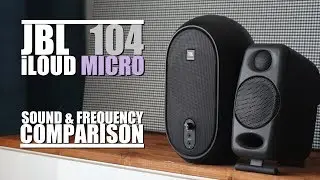 JBL One Series 104 vs iLoud Micro Monitor  ||  Sound & Frequency Response Comparison