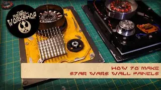 How to make Star Wars wall panels