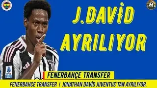 Fenerbahçe Transfer ⚽️ Jonathan David Fenerbahçe 