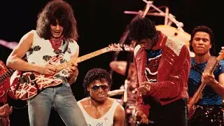 The Jacksons & Eddie Van Halen - Beat It (Victory Tour) (Dallas, Texas) (Remastered Quality) 60fps