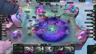 TFT Clip #2 - Galio activated skill while midair from Lissandra pot, hits backline