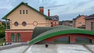 Эксплуатируемая кровля - гидроизоляция, теплоизоляция от начала и до конца.