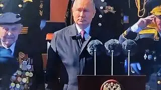 Москва. Красная площадь Парад, посвящается дню Победы часть 1