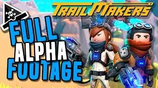 COMPLETE ALPHA PLAYTHROUGH! Trailmakers - TerraTech meets ScrapMechanic - Pre-alpha gameplay