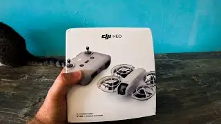 DJI NEO FLY MORE COMBO / РАСПАКОВКА И ПЕРВОЕ ВКЛЮЧЕНИЕ / #djineo #dji #drone #распаковка #обзор