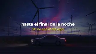 End of the Night - Robert Parker, Doubleboy | sub. español + lyrics