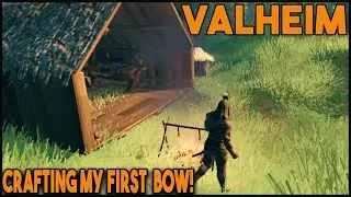 Making A Bow In Valheim - Early Game - Beginner
