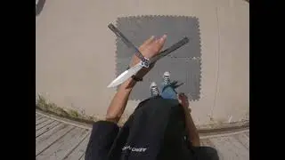 Kershaw Lucha Balisong Flipping