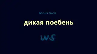 ws - дикая поебень