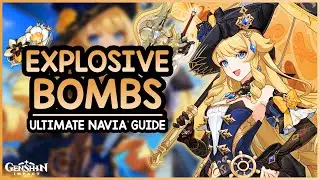 How To Build a Broken Navia! • ULTIMATE NAVIA GUIDE • Artifacts, Weapons, Teams | Genshin Impact