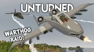 Unturned | Warthog Jet Raid! (Roleplay Survival)