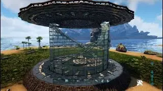 Ark: Floating a circular structure (Minimal support)