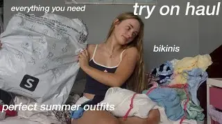 summer try on haul ☀️👙🌊🐚