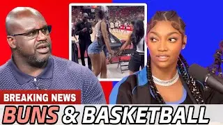 Shaq Crosses the Line? 🤨 Fans React to His 'Creepy' Comments on Angel Reese's Podcast!