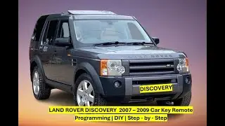 Range Rover V8 2007-2009 Car Key Programming: | DIY | Step-by-Step