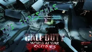 Cod W@W Custom zombies: Tmg Christmas - Having fun with Mod Menu w/ Zink'Jack (Live Commentary)