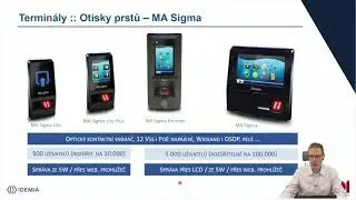 Samostatná i kombinovaná řešení biometrické identifikace Idemia